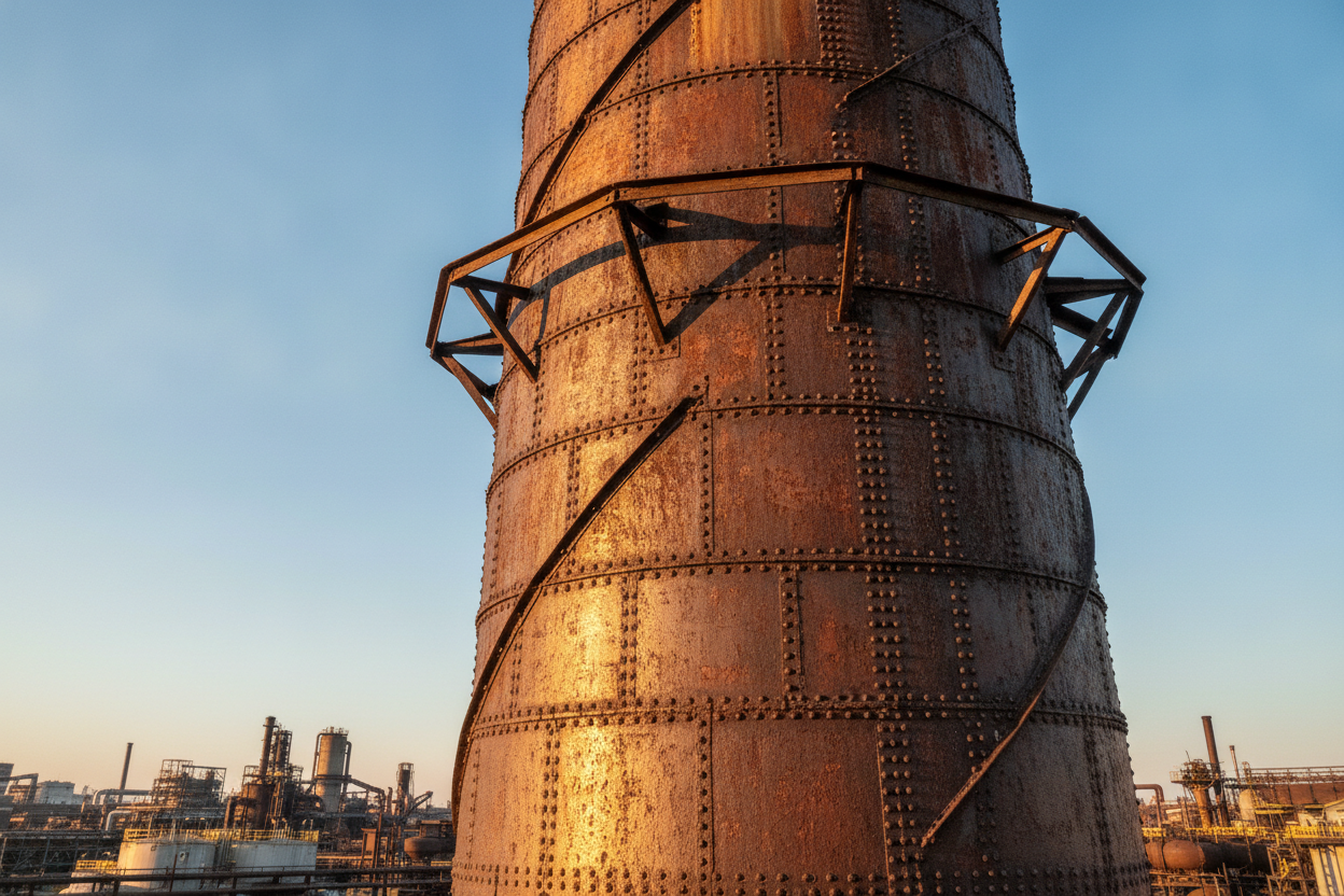Cheminées industrielles : matériaux, normes et coûts réels en 2026