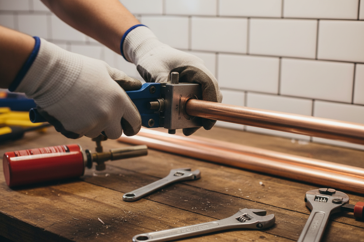 Comment faire un collet battu pour vos tubes de cuivre
