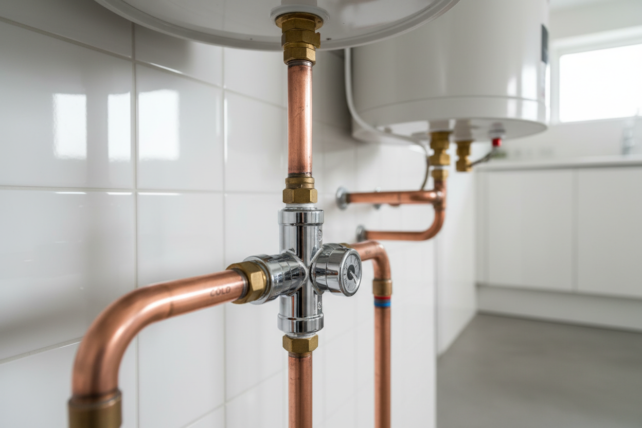 Tout savoir sur le mitigeur thermostatique de chauffe-eau