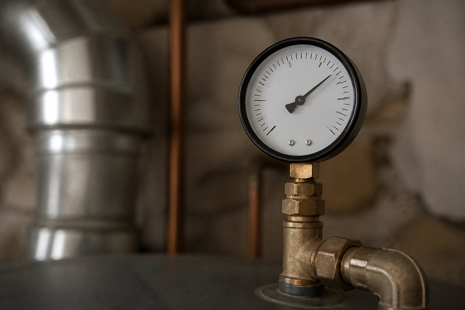 Remise en eau et contrôle de la pression chaudière