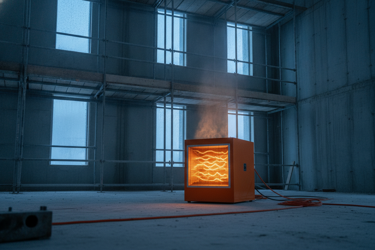 Chauffage de chantier : quel type choisir selon votre configuration