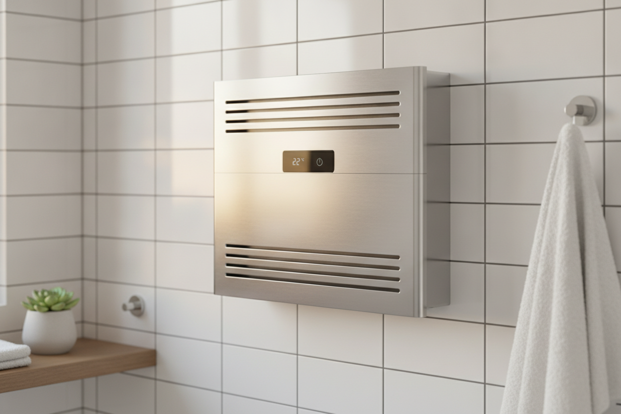 Chauffage soufflant salle de bain : 5 critères qui changent tout en 2026
