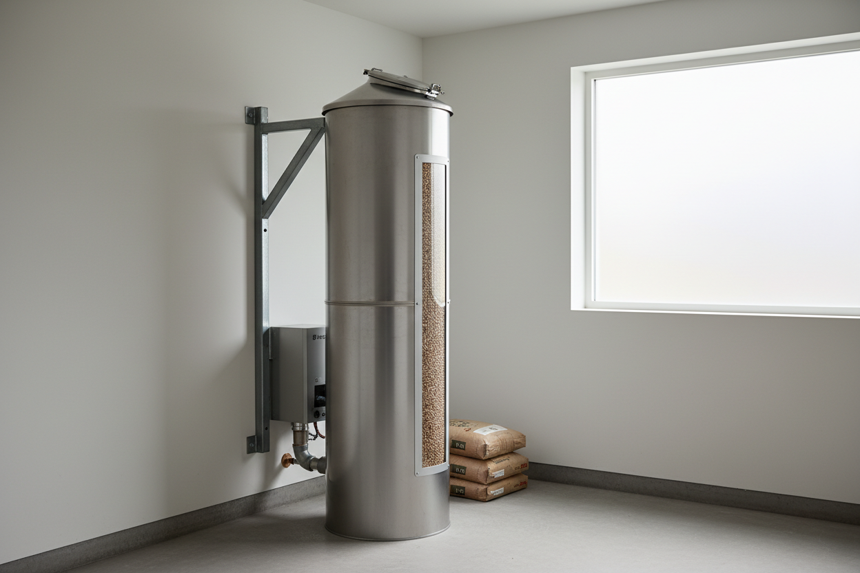 Conteneur pellets : quelle capacité choisir et où l’installer?